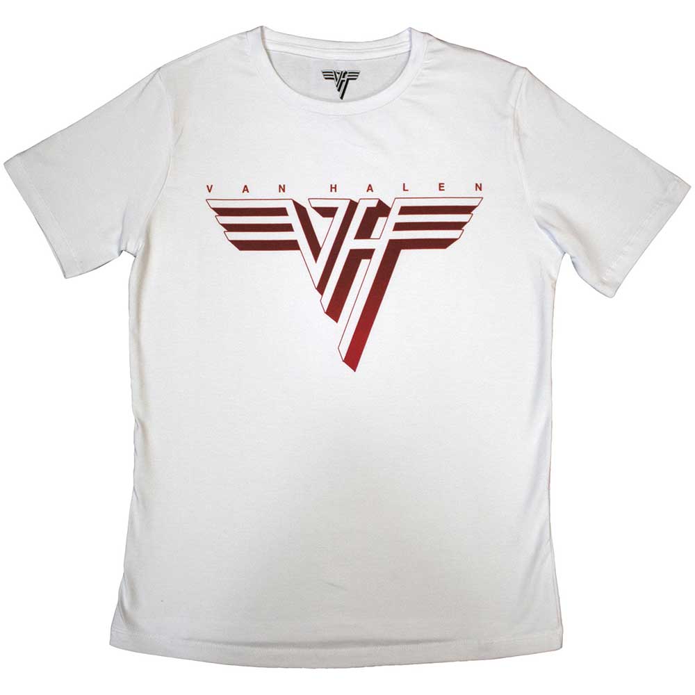 Van Halen | Classic Red Logo - T-Shirt White