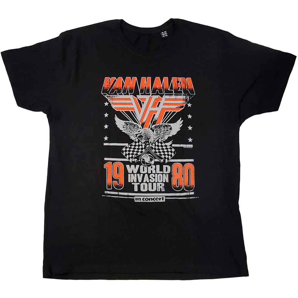 Van Halen | Invasion Tour '80 - T-Shirt Black