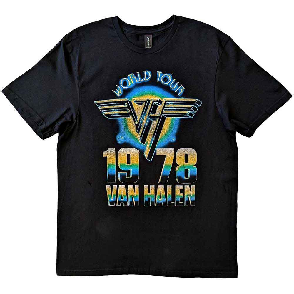 Van Halen | World Tour '78 - T-Shirt Black