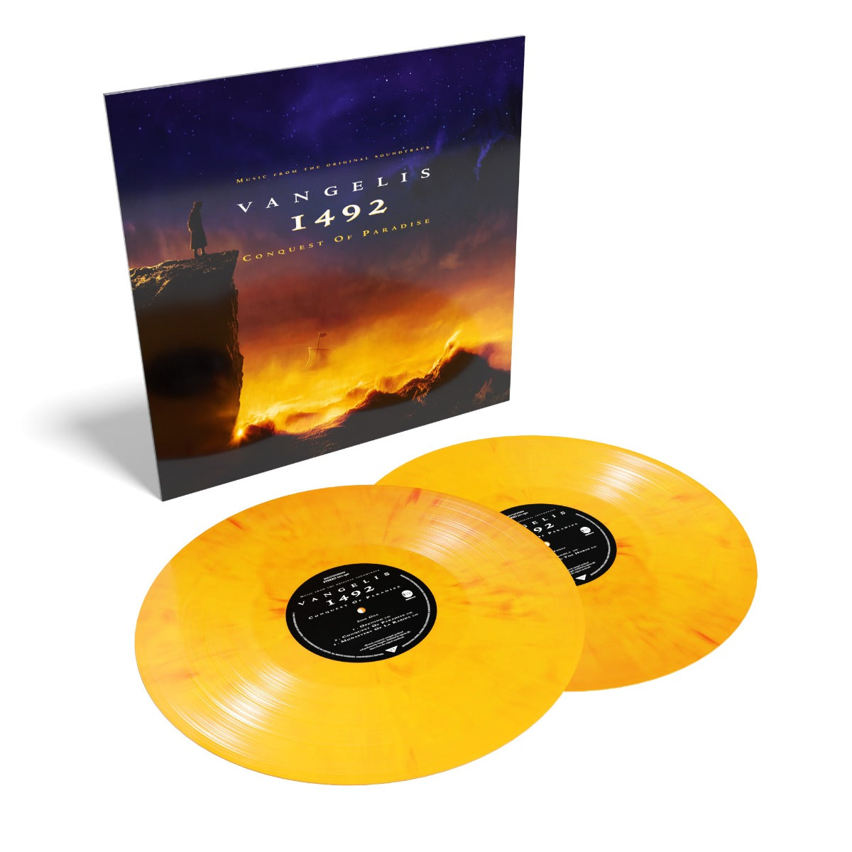 Vangelis | 1492: Conquest Of Paradise (Music From The Original Soundtrack) (Yellow Flame Vinyl) [2LP] - Vinyl