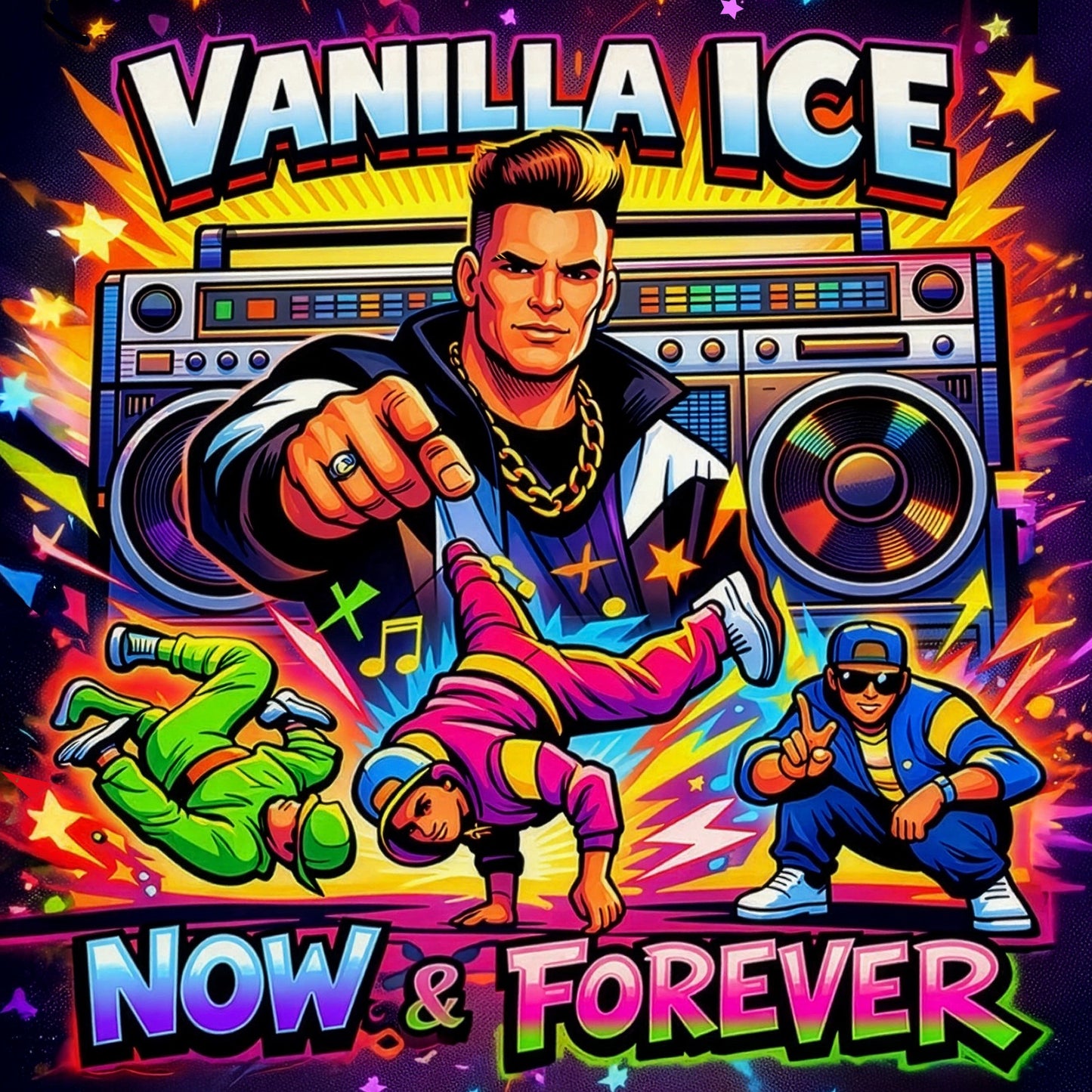 Vanilla Ice | Now & Forever [Multicolor Vinyl] - Vinyl