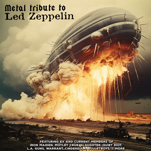 Various Artists | A Metal Tribute To Led Zeppelin (Colored Vinyl, Red) - Vinyl