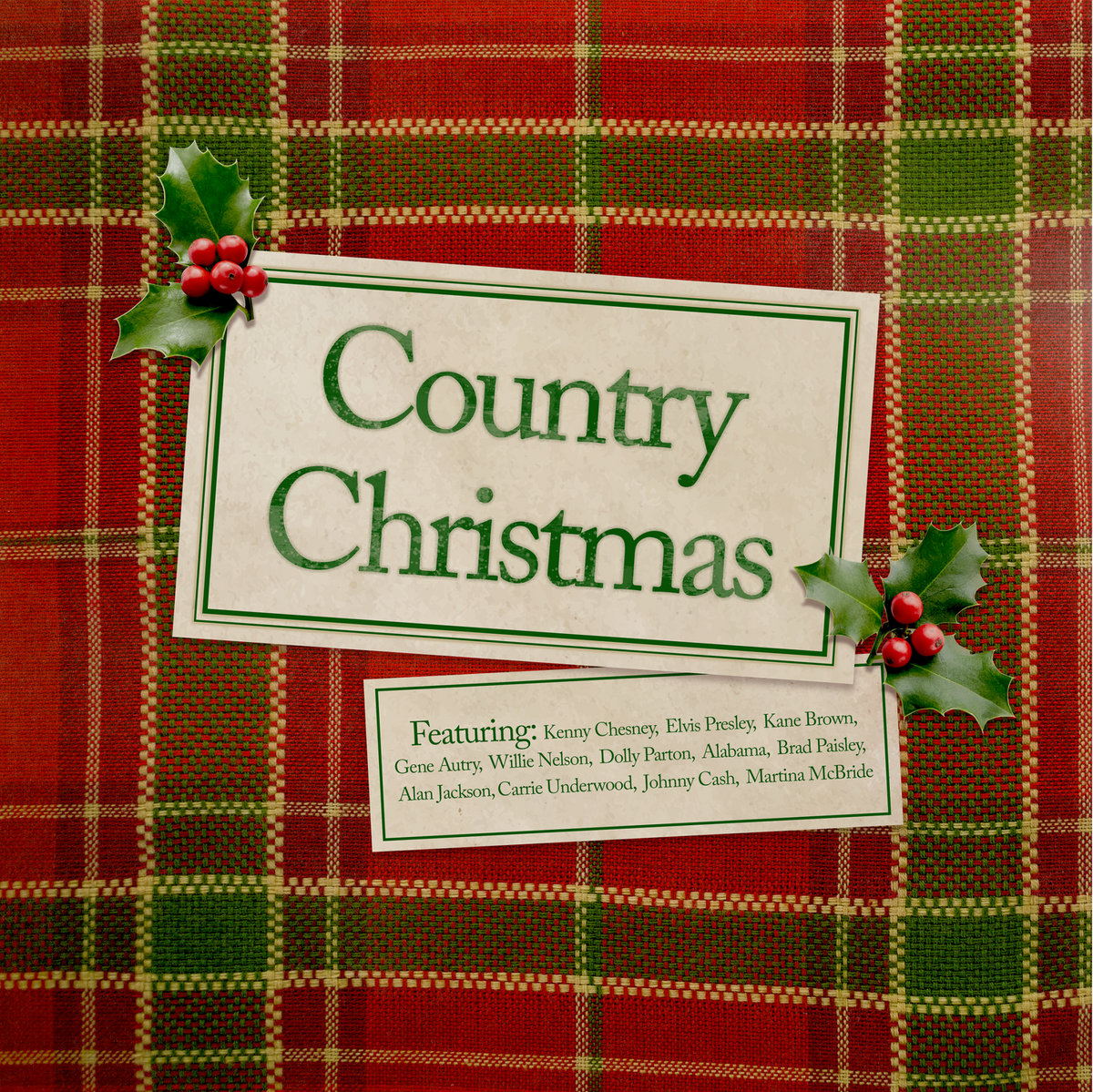 Various Artists | Country Christmas (Tree Color Green Colored Vinyl) - Vinyl