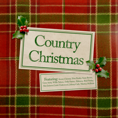 Various Artists | Country Christmas (Tree Color Green Colored Vinyl) - Vinyl
