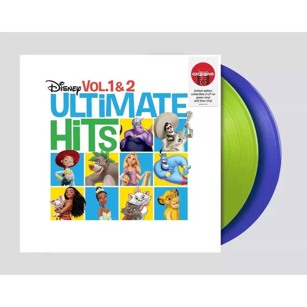 Various Artists | Disney Ultimate Hits Vol.1 & 2 (Limited Edition, Green & Blue Vinyl) (2 Lp's) - Vinyl