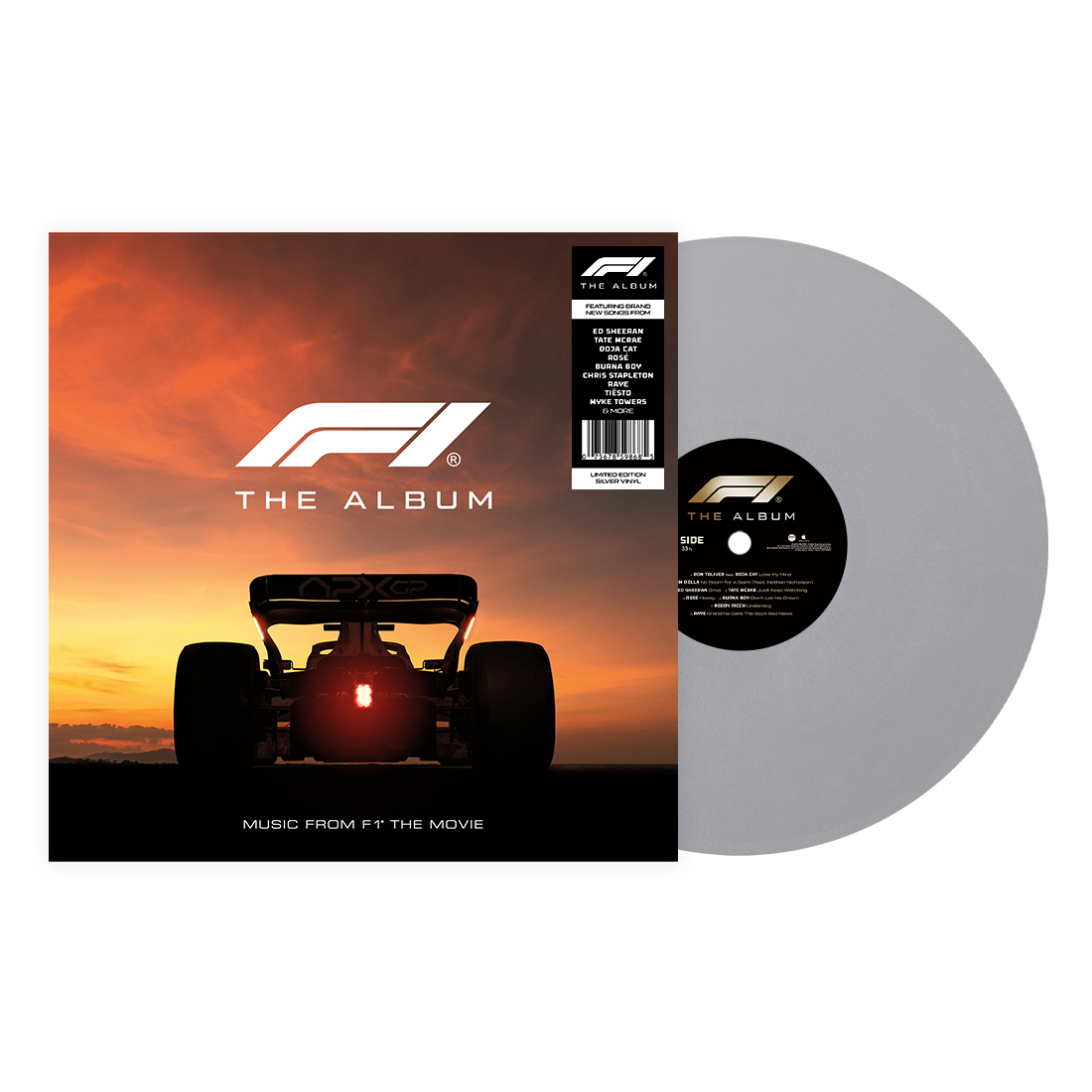 Various Artists | F1 The Album (Limited Edition Silver Vinyl) - Vinyl