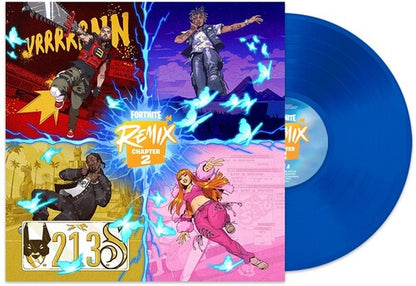 Various Artists | Fortnite Remix: Chapter 2 (Indie Exclusive, Limited Edition, Colored Vinyl, Blue) - Vinyl