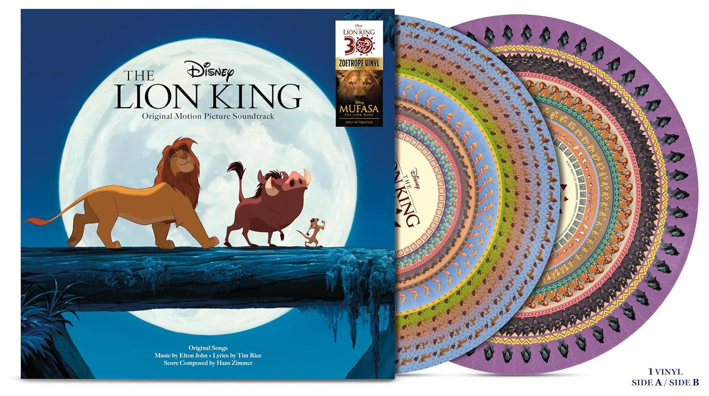 Various Artists | Lion King: 30th Anniversary (Original Soundtrack) (Limited Edition, Zoetrope Picture Disc Vinyl) [Import] - Vinyl