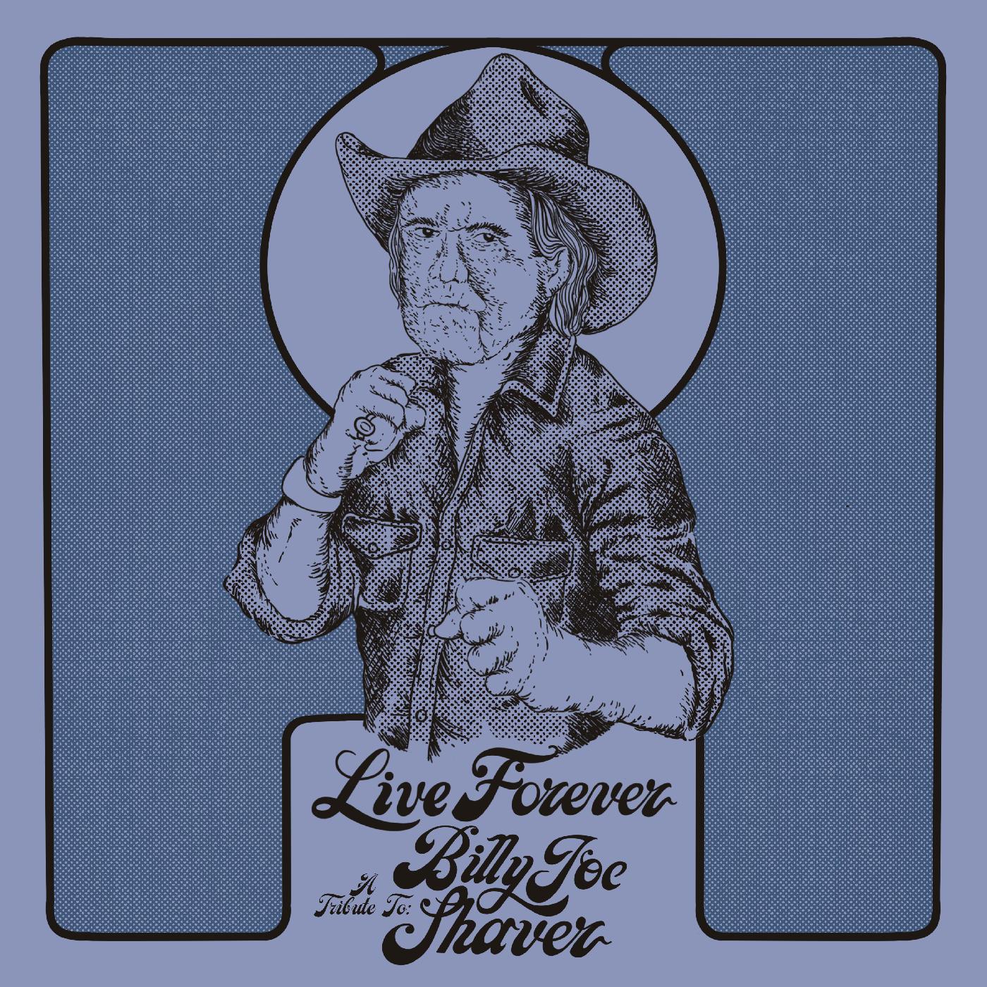 Various Artists | Live Forever: A Tribute To Billy Joe Shaver (Indie Exclusive Diamond Color Vinyl) - Vinyl