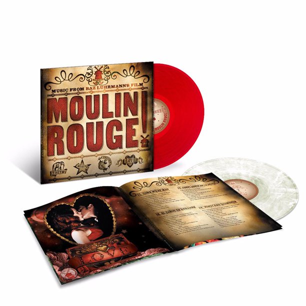Various Artists | Moulin Rouge (Original Soundtrack) (Limited Edition, Red & Clear Vinyl) (2 Lp's) - Vinyl