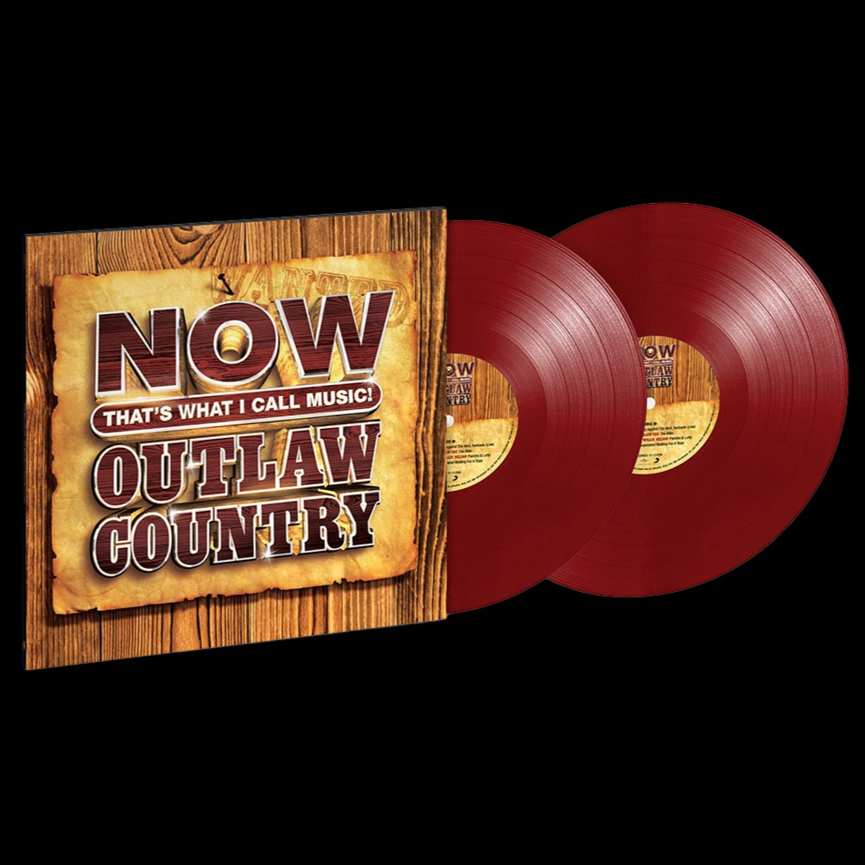 Various Artists | Now Outlaw Country (Limited Edition, Maroon Colored Vinyl) (2 Lp) - Vinyl