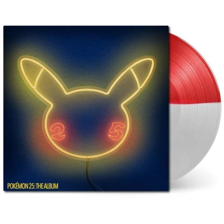 Various Artists | Pokemon 25: The Album (Limited Edition, Red & White Two-Tone Vinyl, Poster) - Vinyl