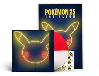 Various Artists | Pokemon 25: The Album (Limited Edition, Red & White Two-Tone Vinyl, Poster) - Vinyl