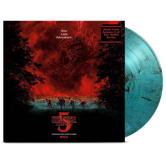Various Artists | Stranger Things 5: (Soundtrack From The Netflix Series) (Limited Edition, Marble Sea Blue Colored Vinyl) - Vinyl