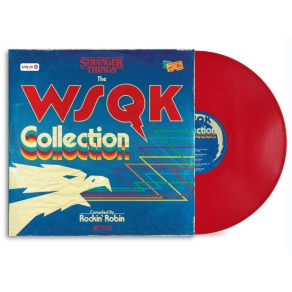 Various Artists | Stranger Things: The WSQK Collection (Limited Edition, Red Colored Vinyl) - Vinyl