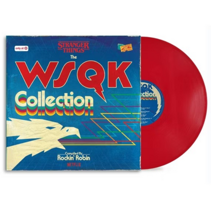 Various Artists | Stranger Things: The WSQK Collection (Limited Edition, Red Colored Vinyl) - Vinyl