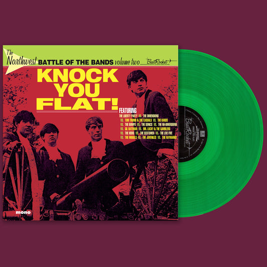 Various Artists | The Northwest Battle Of The Bands Vol. 2: Knock You Flat! (GREEN VINYL) - Vinyl