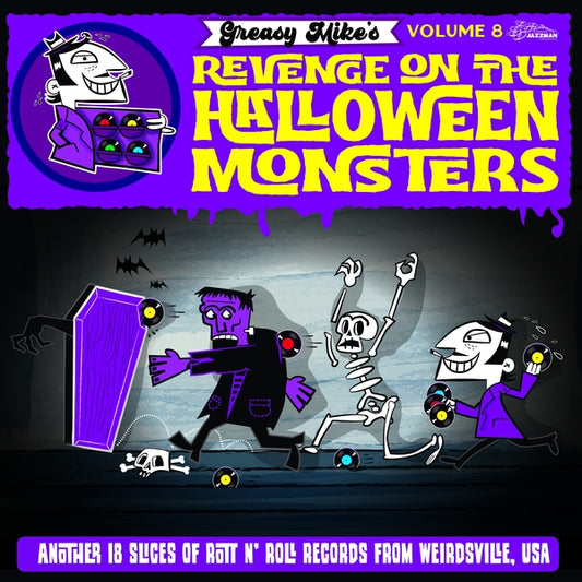 Various Atrists | Greasy Mike Volume 8: Revenge On The Halloween Monsters - Vinyl