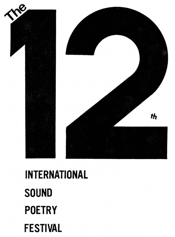 Various Atrists | The 12Th Annual International Sound Poetry Festival - Cassette