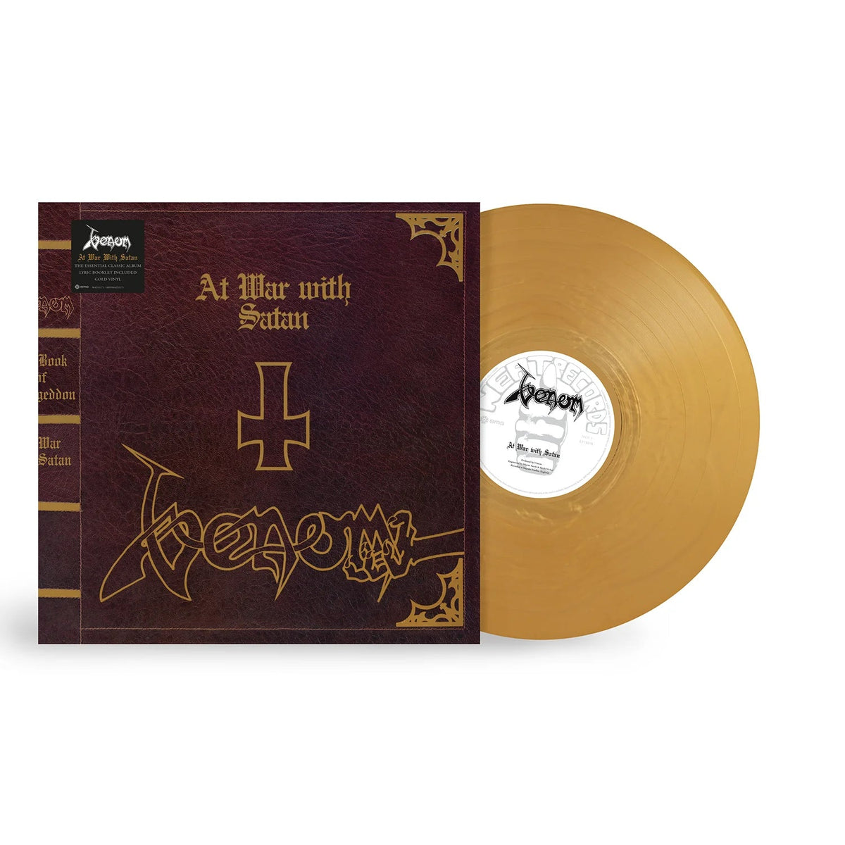 Venom | At War With Satan [Gold LP] - Vinyl