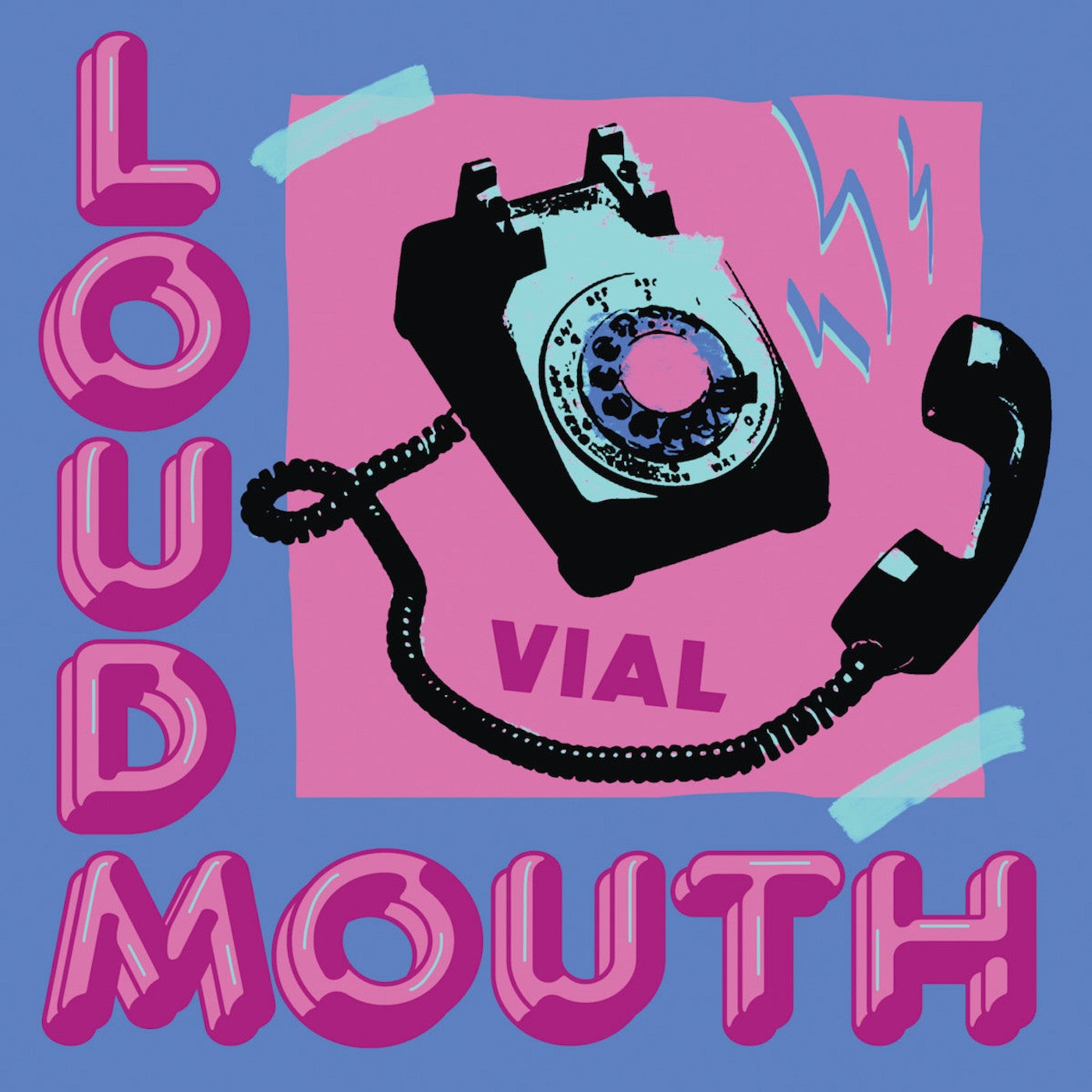 VIAL | Loudmouth (Ice Blue With Aqua Blue Spokes Vinyl) - Vinyl