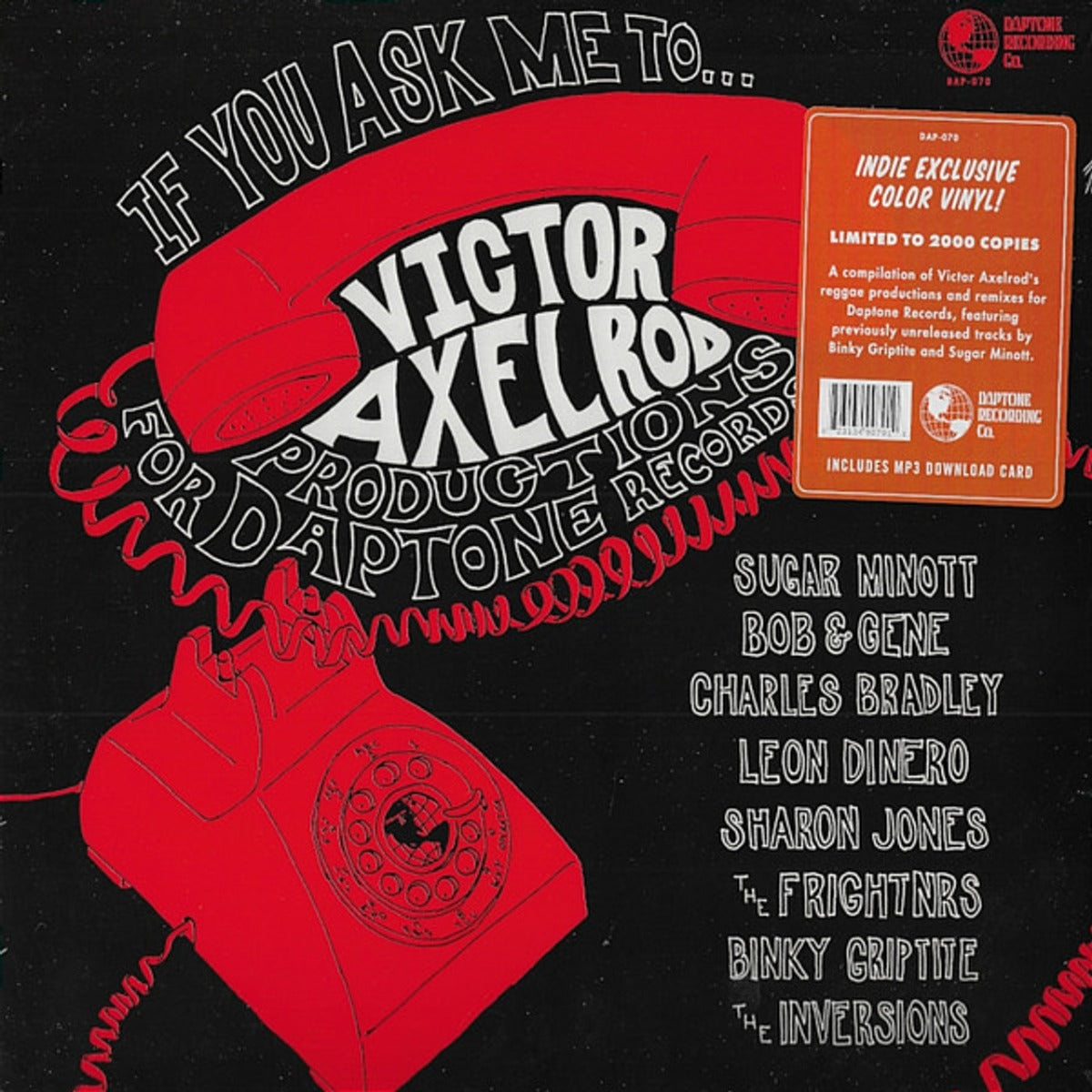 Victor Axelrod | If You Ask Me To.. (Indie Exclusive, Clear Vinyl, Red, Black, Digital Download Card) - Vinyl