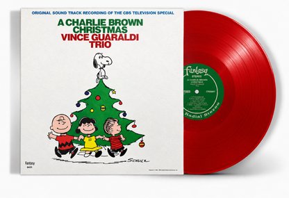 Vince Guaraldi Trio | A Charlie Brown Christmas Vinyl LP (CHRISTMAS RED VINYL) - Vinyl