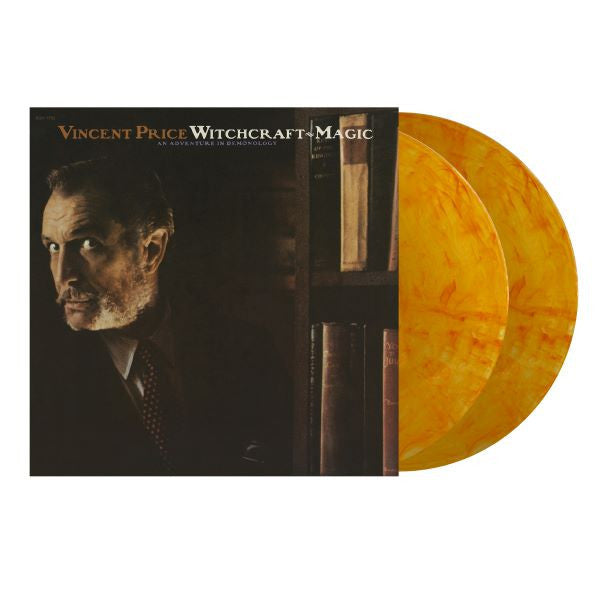 Vincent Price | Witchcraft-Magic—An Adventure in Demonology (2LP) (Clear/Orange Pumpkin Swirl Vinyl) - Vinyl