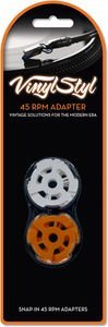 Vinyl Styl | 45 RPM Adapter 10 Pack - Turntable Accessories