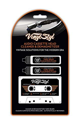 Vinyl Styl | Audio Cassette Head Cleaner & Demagnetizer - Turntables