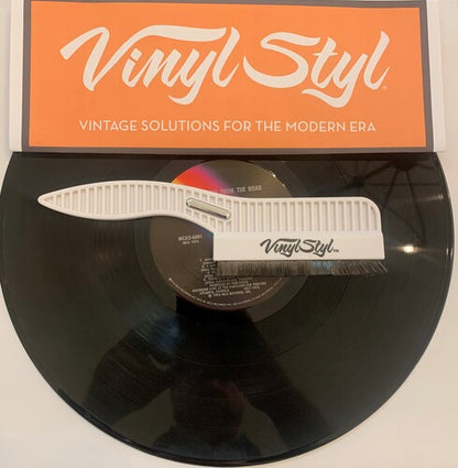 Vinyl Styl | Vinyl Styl® Premium Conductive Anti-Static Record Cleaning Brush (White) - Cleaning Brush