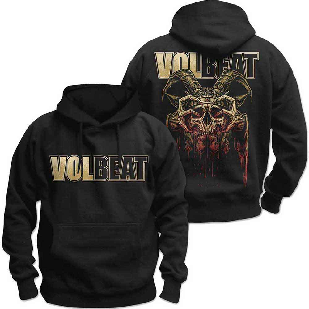 Volbeat | Bleeding Crown Skull - Sweatshirt Black
