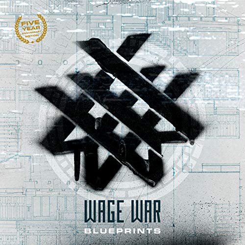 Wage War | Blueprints (Anniversary Edition) [LP] [Seafoam Marble] - Vinyl
