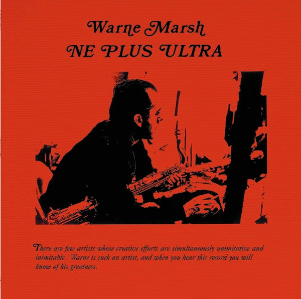 WARNE MARSCH | Ne Plus Ultra - Vinyl