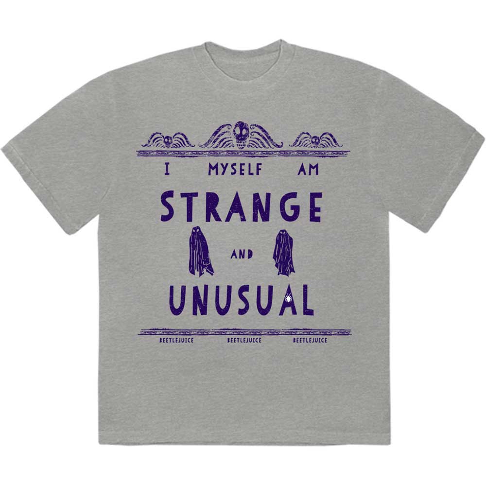 Warner Bros | Beetlejuice Strange & Unusual - T-Shirt Grey
