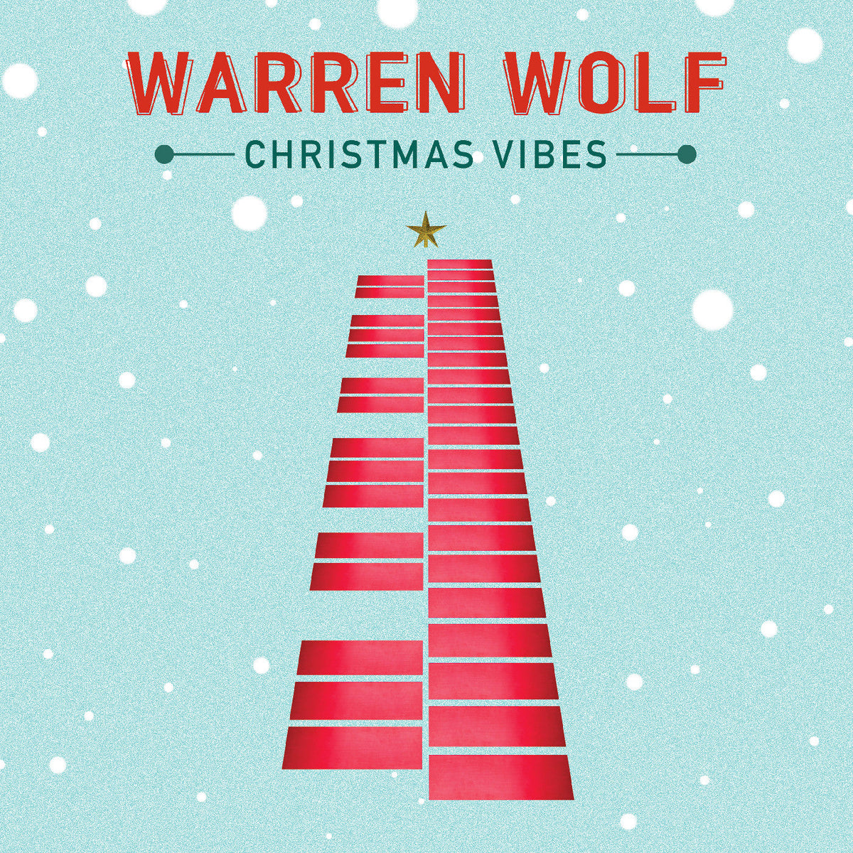 Warren Wolf | Christmas Vibes [Candy Cane Vinyl] - Vinyl