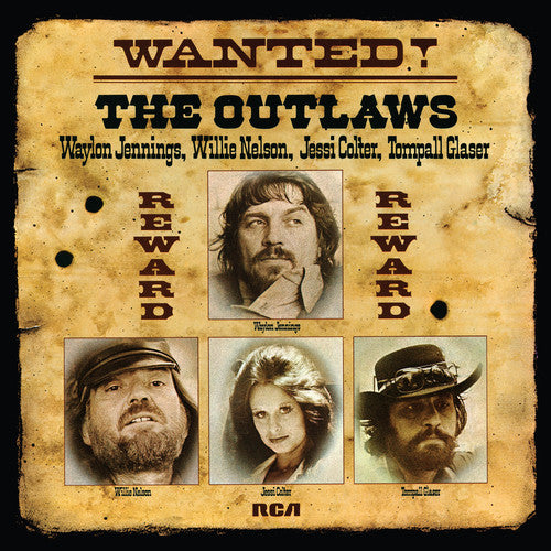 Waylon Jennings, Willie Nelson, Jessi Colter, Tomp | Wanted! The Outlaws - Vinyl