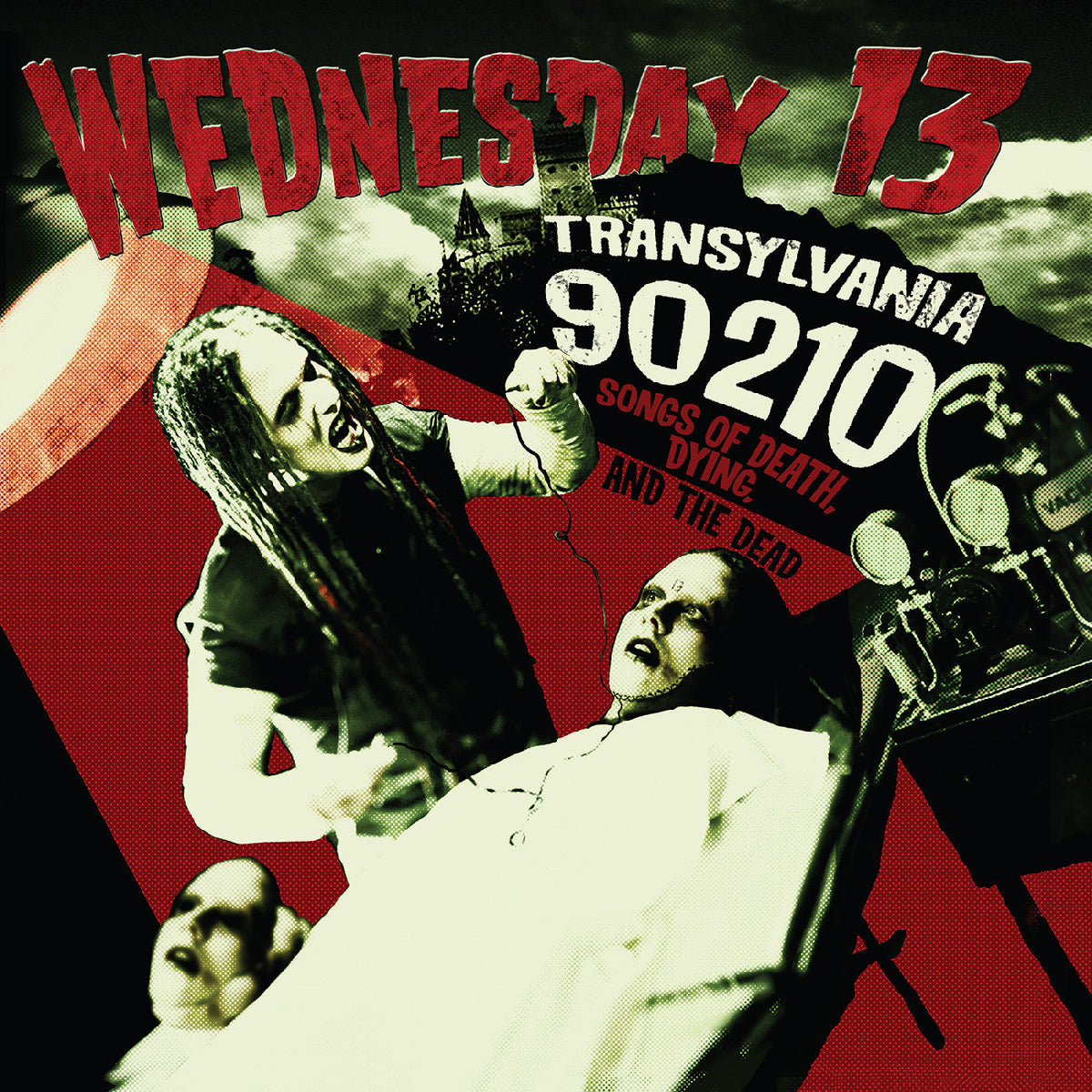 Wednesday 13 | Transylvania 90210—Songs Of Death, Dying, And The Dead - Remastered (Neon Green Vinyl) - Vinyl