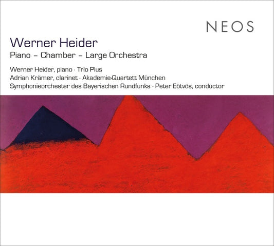 WERNER HEIDER | Piano - Chamber - Large Orchestra - CD