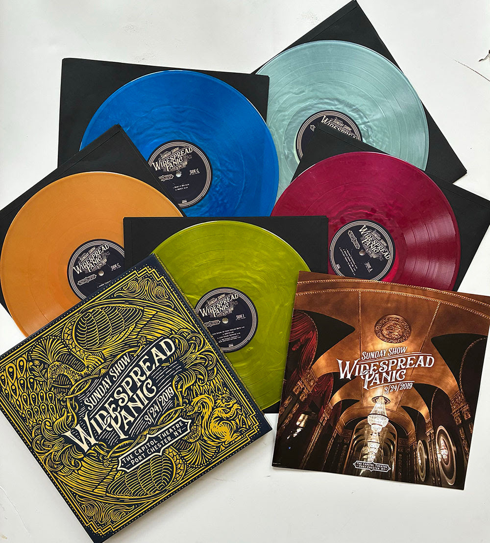 Widespread Panic Sunday Show (Live Recording Capitol Theater 3/14/19) [Multicolor Metallic] [Box Set] [5LP]