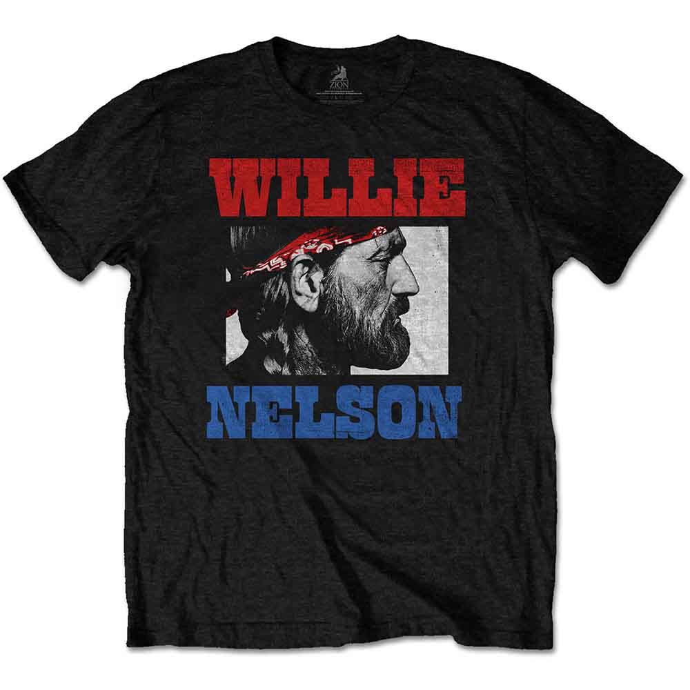Willie Nelson | Stare - T-Shirt Black