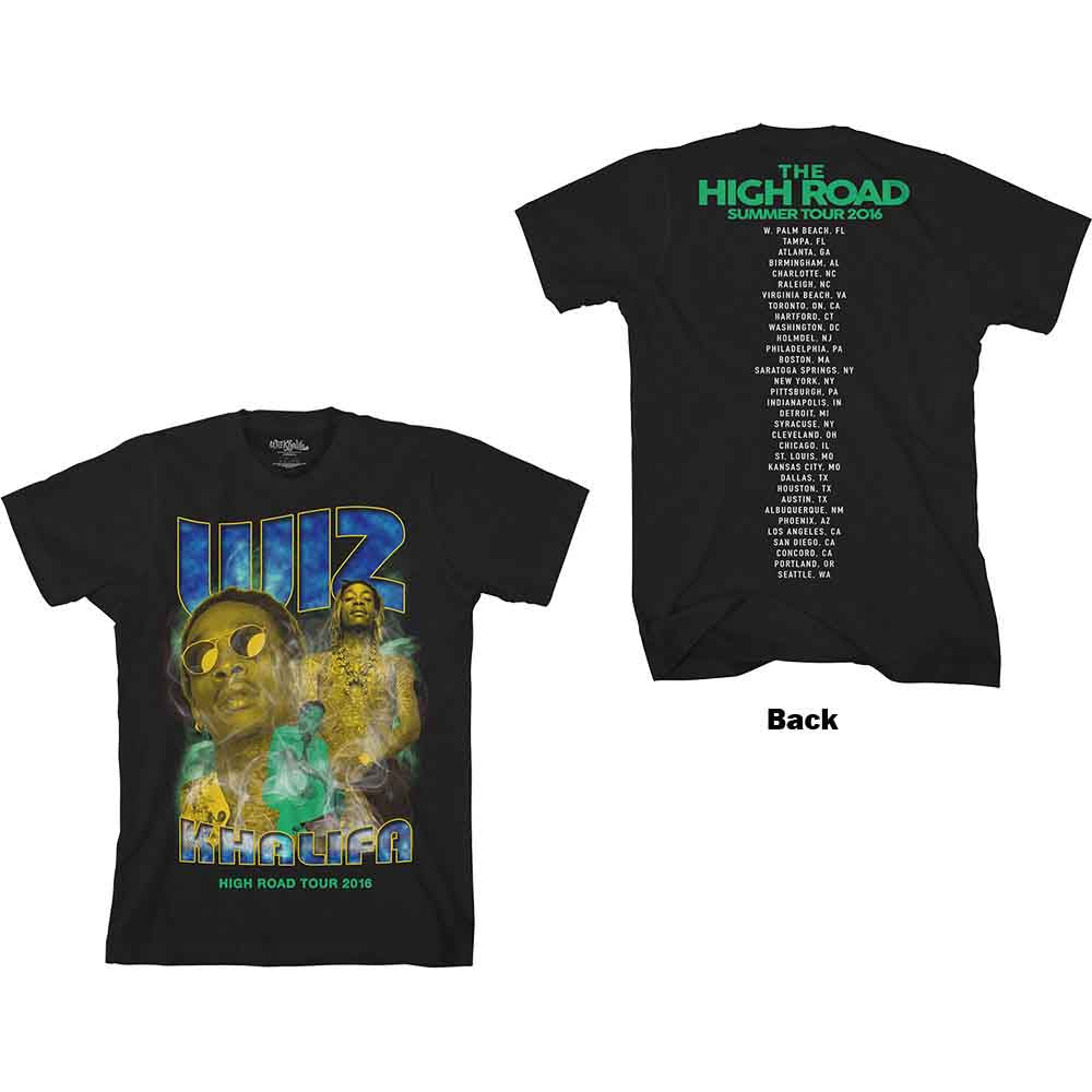 Wiz Khalifa | 90's - T-Shirt Black