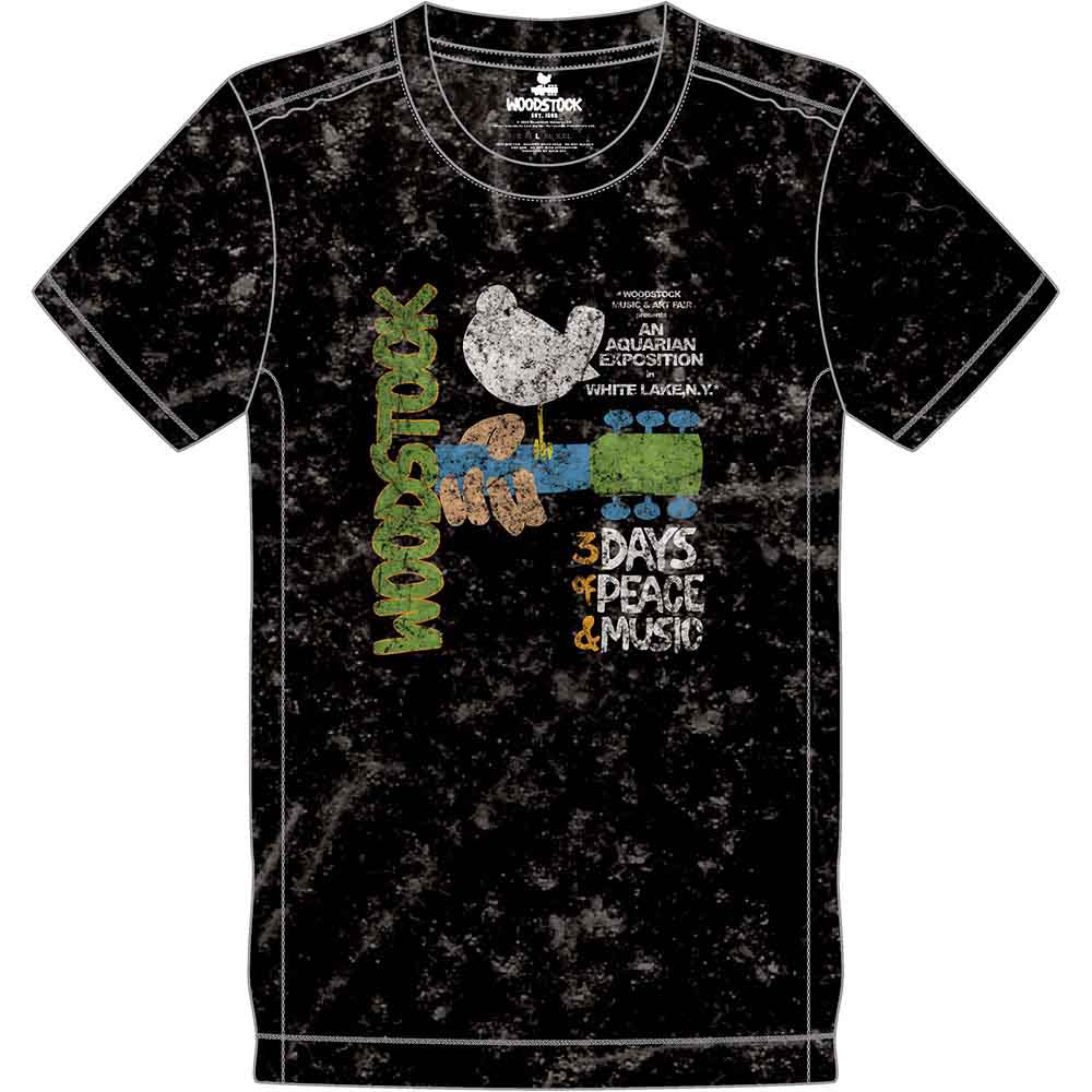 Woodstock | Poster - T-Shirt Black