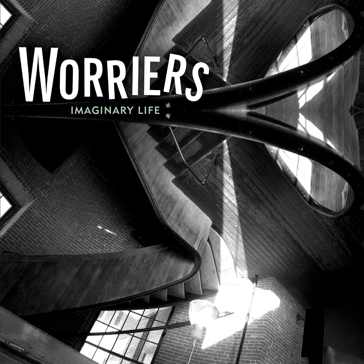 Worriers | Imaginary Life (CLEAR WITH BLACK HEAVY SPLATTER VINYL) - Vinyl