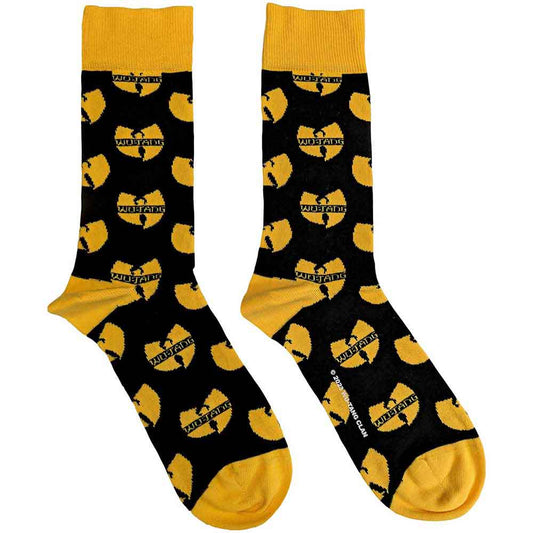 Wu-tang Clan | Logo Repeat - Socks Black