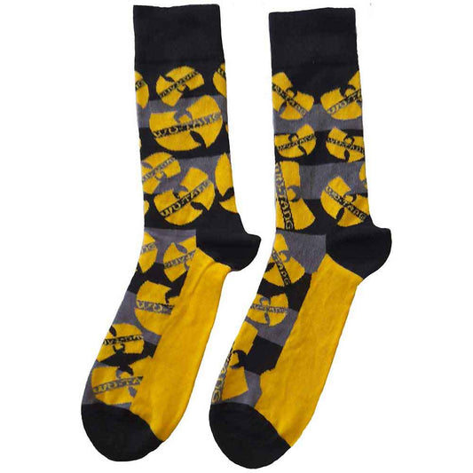 Wu-tang Clan | Logos Yellow - Socks Black, Yellow, Grey