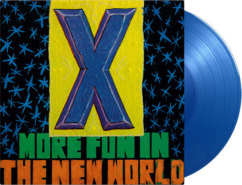 X. | More Fun In The New World (Limited Edition, 180 Gram Vinyl, Colored Vinyl, Blue) [Import] - Vinyl