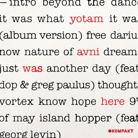 YOTAM AVNI | Was Here - CD
