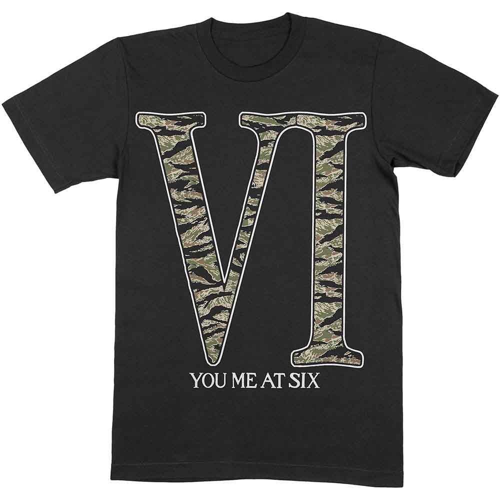 You Me At Six | Camo VI - T-Shirt Black