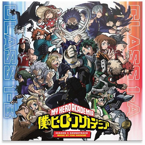 Yuki Hayashi | My Hero Academia: Season 5 (Original Series Soundtrack) (Colored Vinyl, Blue, Red, 150 Gram Vinyl) (2 Lp's) - Vinyl
